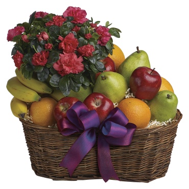 Fruits and Blooms Basket